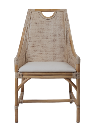 William Bamboo Dining Chair Natural