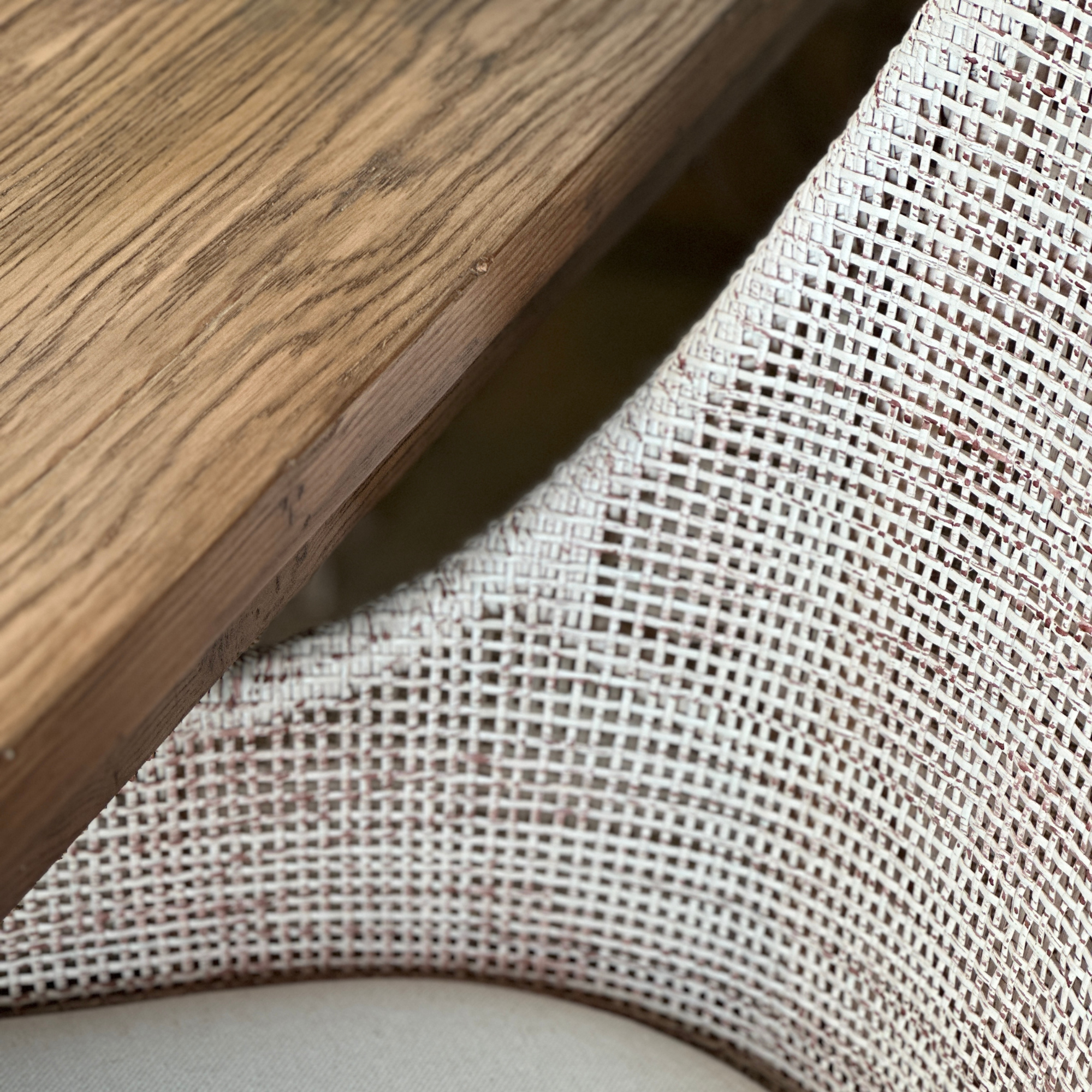 Charlotte Rattan Dining Chair Natural Whitewash - Image 15