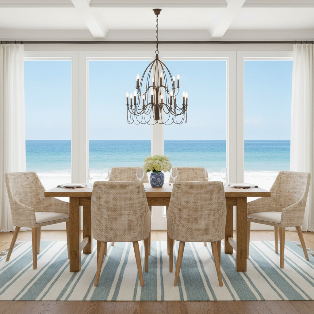 Charlotte Rattan Dining Chair Natural Whitewash - Image 11
