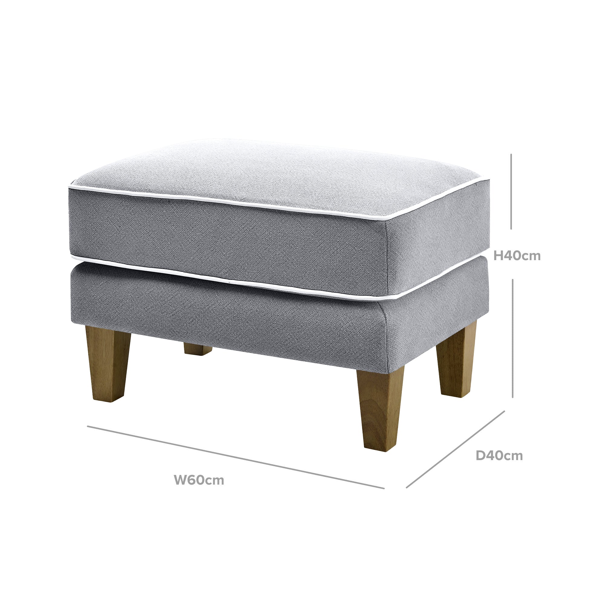 Bondi Hamptons Ottoman - Image 23