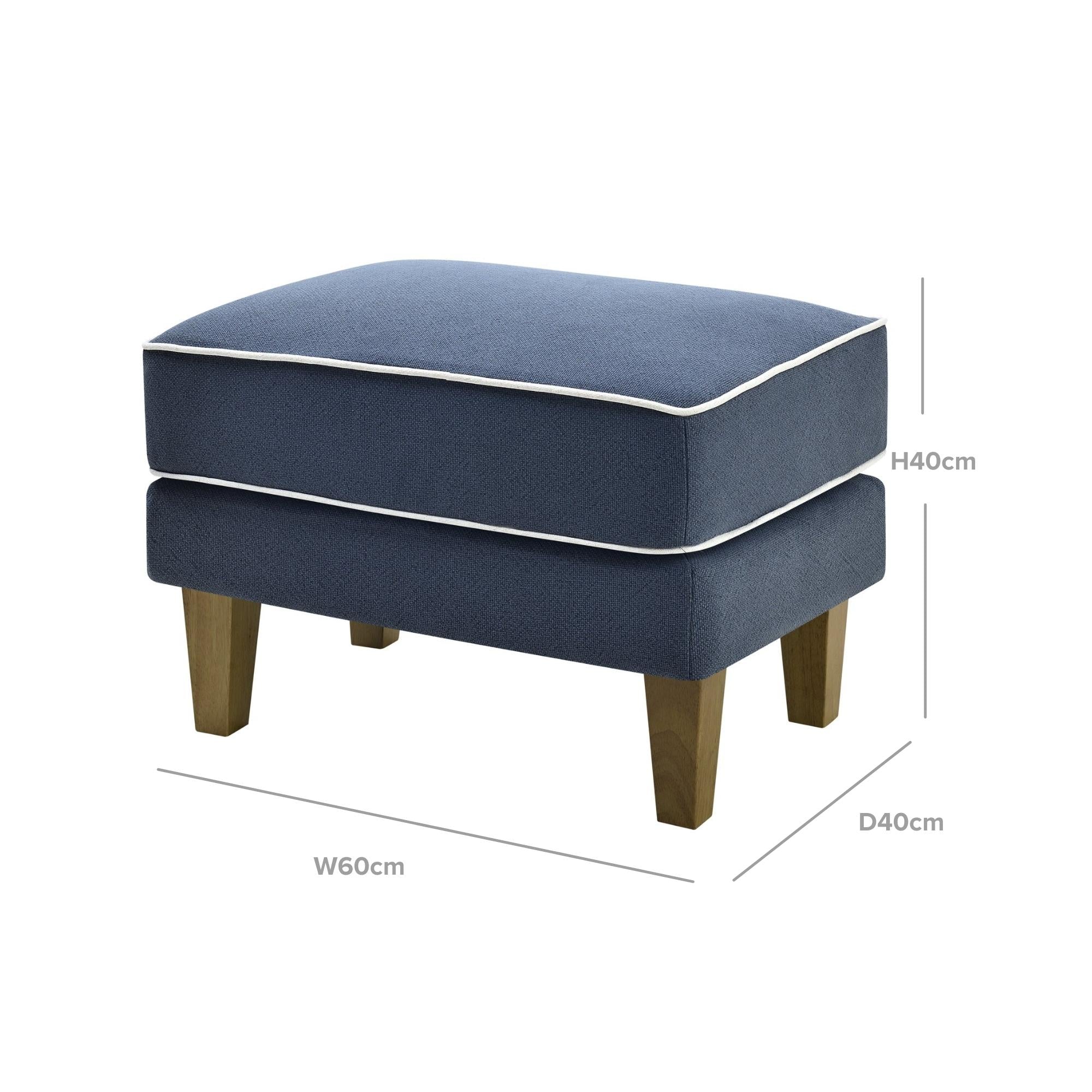 Bondi Hamptons Ottoman - Image 4