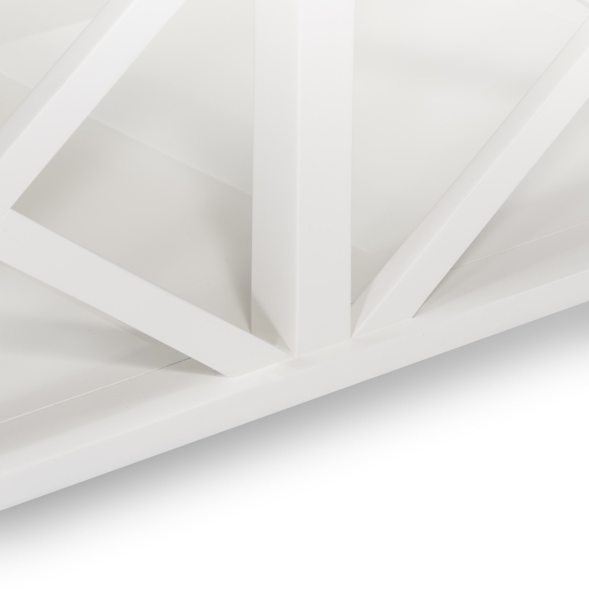 Sorrento Hamptons Square 120cm Coffee Table White - Image 8