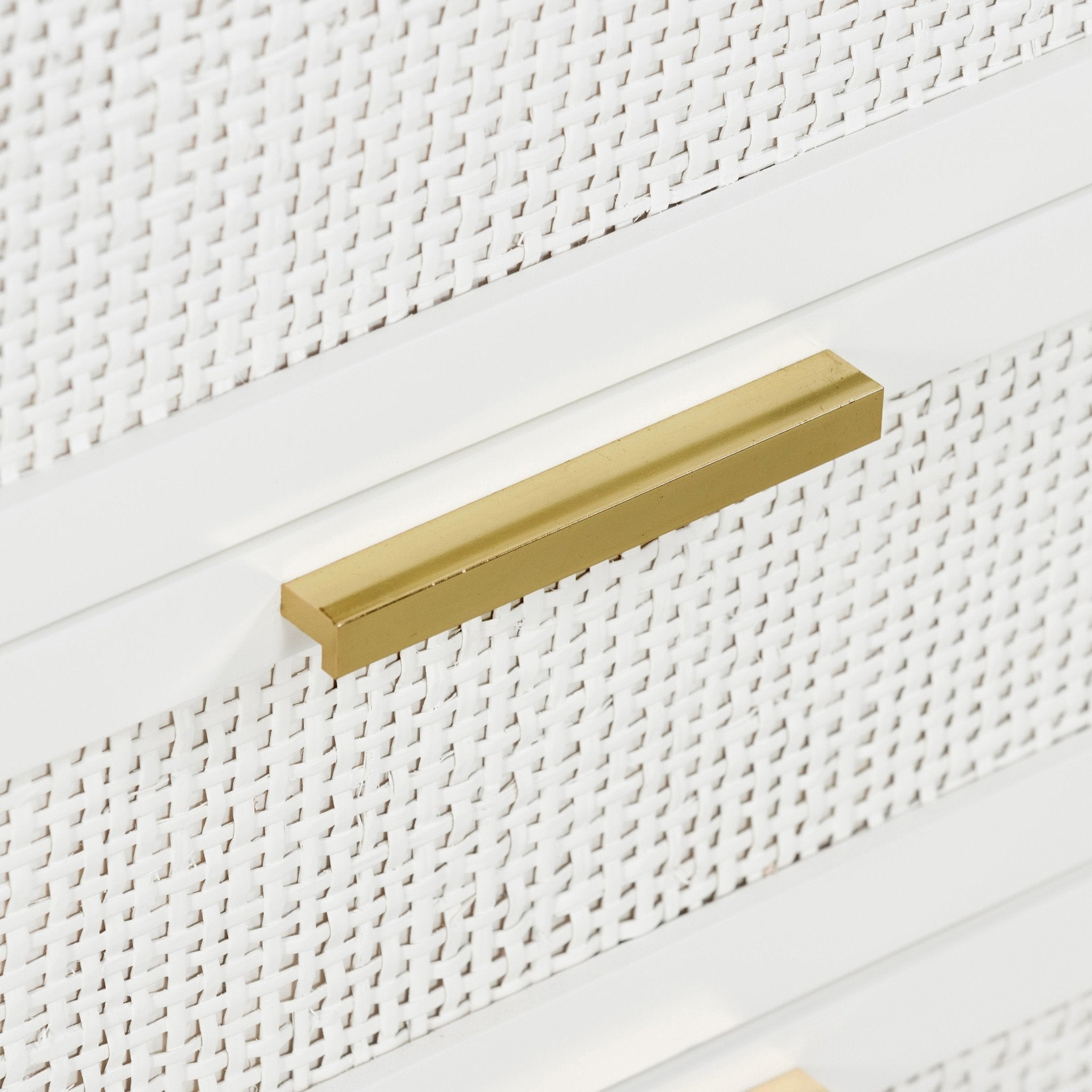 Santorini Bedside 3 Drawers White - Image 11