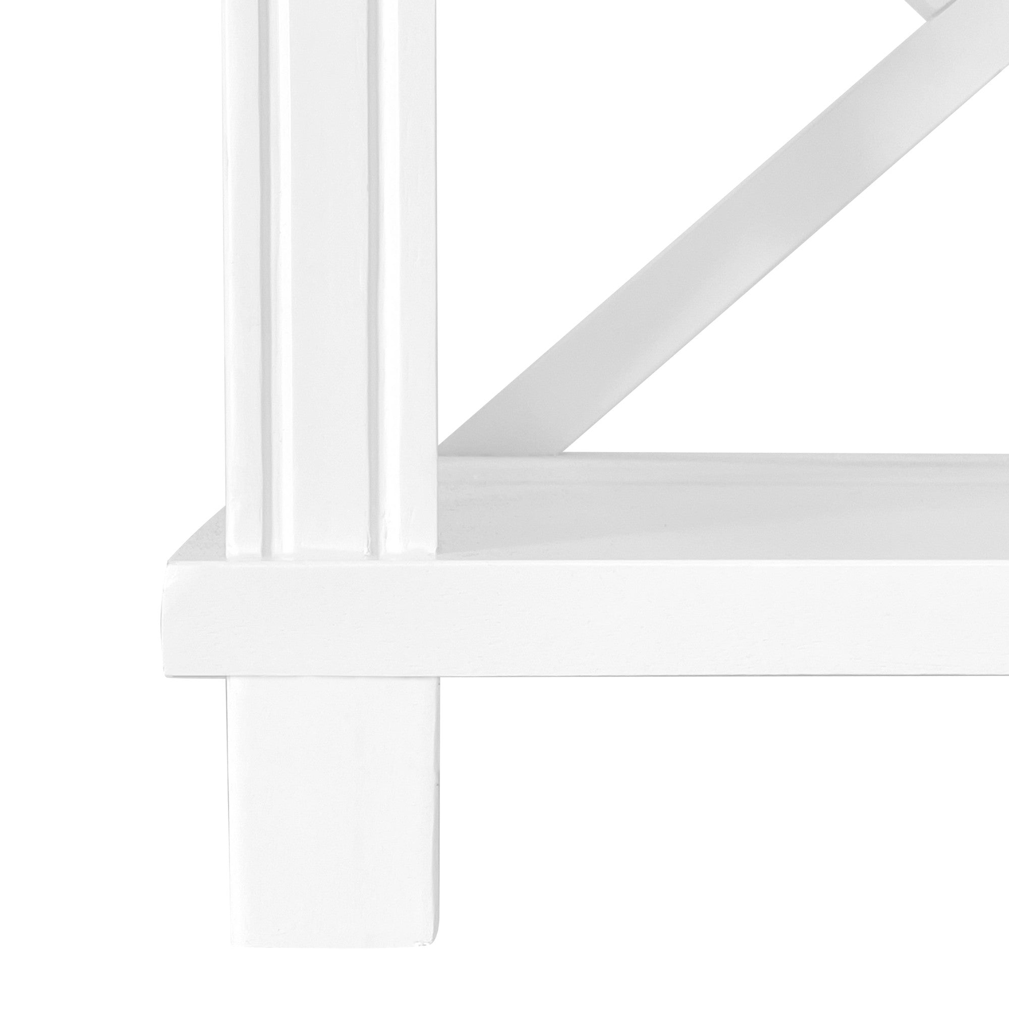 West Beach Hamptons Bedside Table W/Drawer White - Image 12