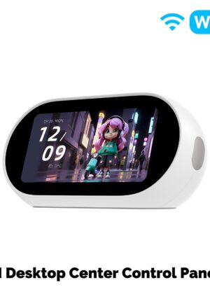 MOES Tuya AI Desktop Center Control Panel Alexa Built-in,with Zigbee & BLE Mesh Hub IR Control Video Monitoring(EU Version)