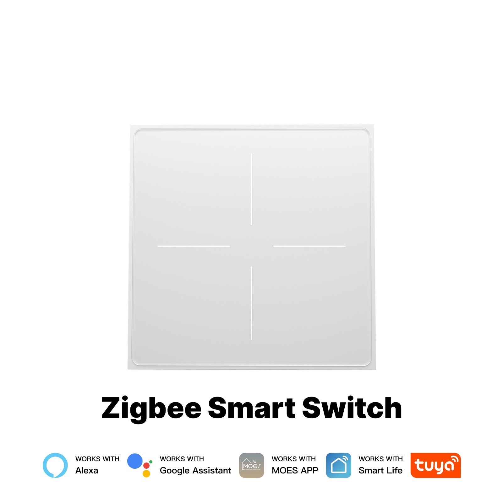 Star Feather Series ZigBee Smart Switch Push Button With Neutral Wire Light Scene 2in1 Switch EU Version - Image 11