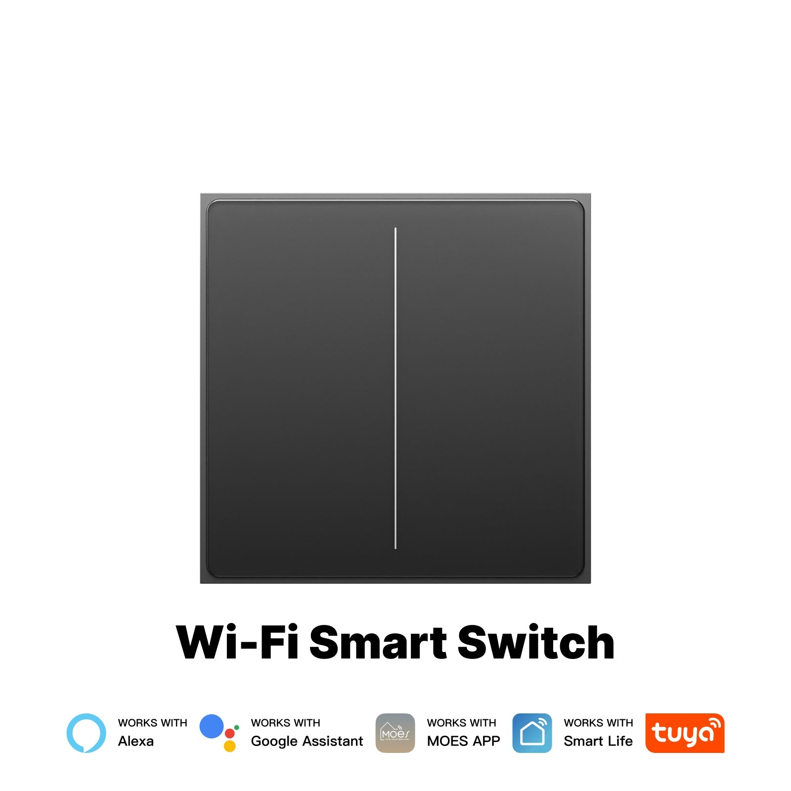 Star Feather Series WiFi Smart Switch Push Button With Neutral Wire Light Scene 2in1 Switch EU Version - Image 11