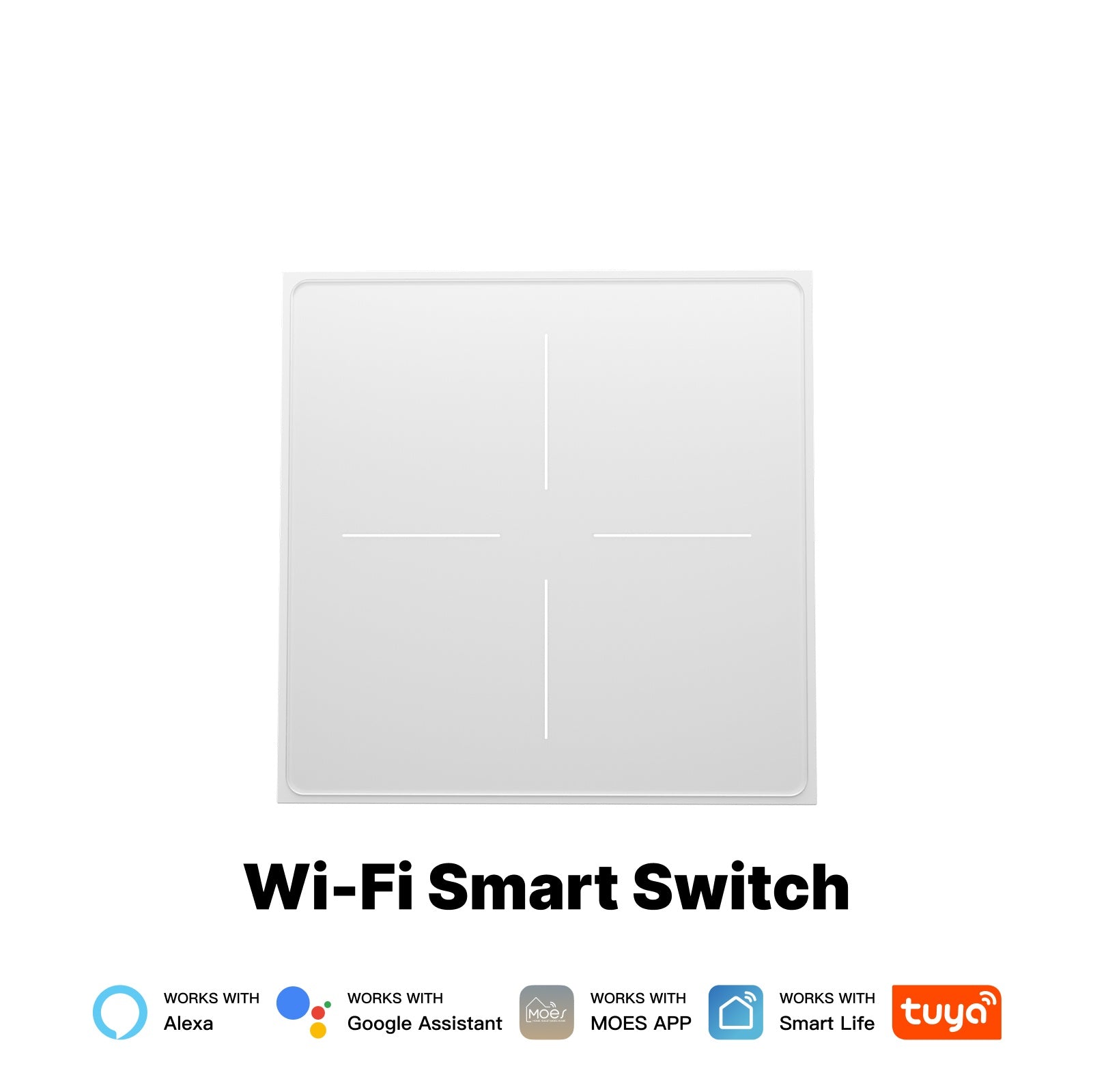 Star Feather Series WiFi Smart Switch Push Button With Neutral Wire Light Scene 2in1 Switch EU Version - Image 13