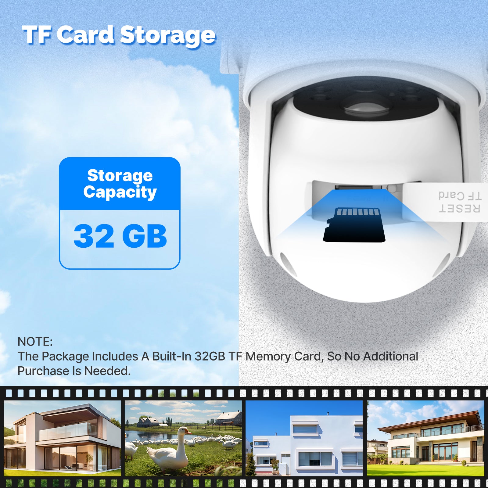 MOES 4G Solar Outdoor Security Camera,Lifetime Free Unlimited Data,360°PTZ,No SIM Required(US Version) - Image 7