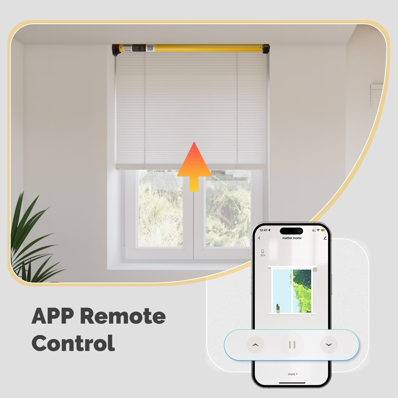 Tuya Matter Over Thread Smart Roller Blinds Motor 38mm Tube Curtain Automation for Alexa Google Home HomeKit - Image 3