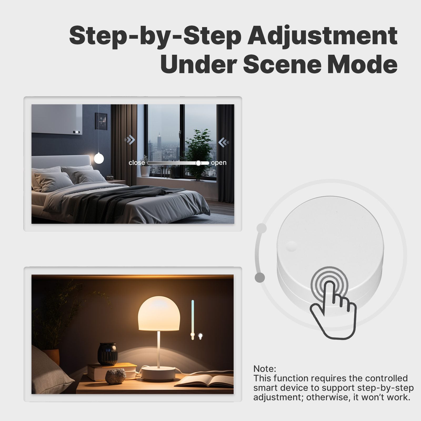 ZigBee Smart Scene Button with Rotary Dimmer Multi-control - Image 4